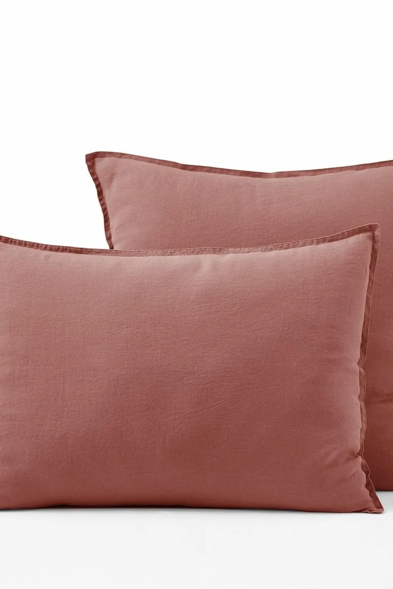 Elina Washed Linen Pillowcase