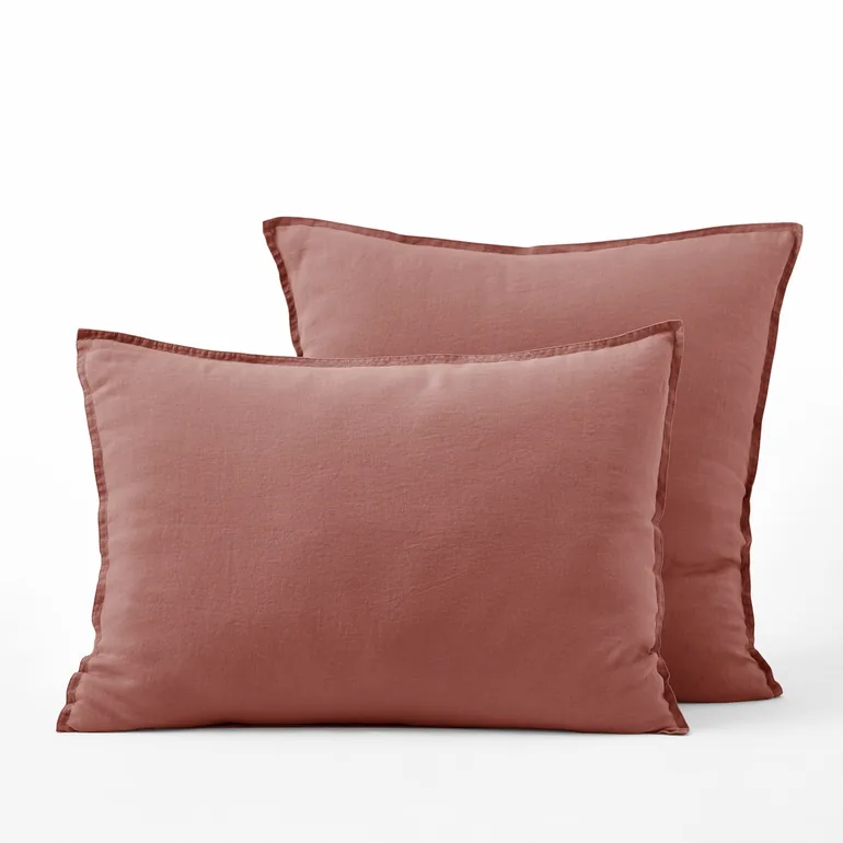 Elina Washed Linen Pillowcase - 1