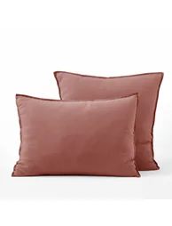 Elina Washed Linen Pillowcase - 1