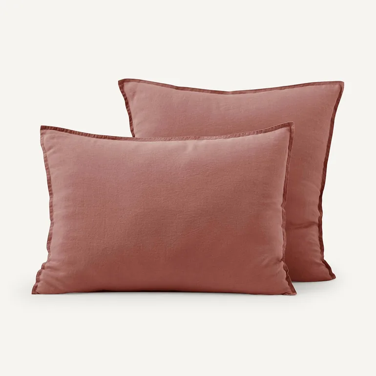 Elina Washed Linen Pillowcase - 3