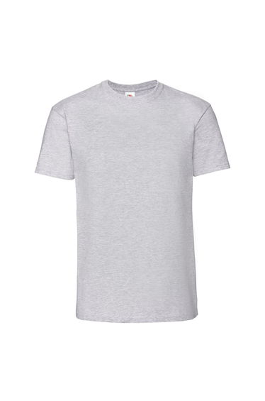 Fruit Of The Loom Mens Ringspun Premium T-Shirt - Heather Grey