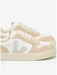 حذاء رياضي أطفال برباط - أبيض - 3