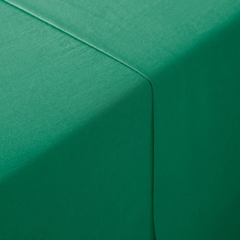 شرشف سرير سادة بقطن مغسول - 5