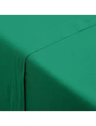 شرشف سرير سادة بقطن مغسول - 2