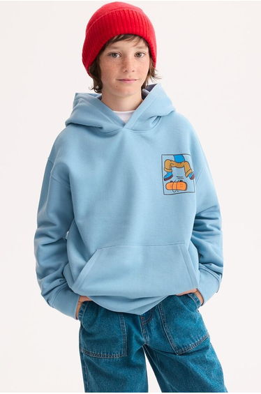 Front/Back Print Hoodie