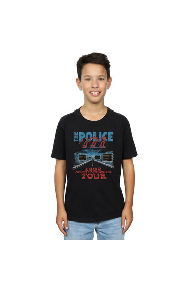 The Police Boys North American Tour V2 T-Shirt - Black