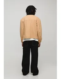 بنطلون جينز مزين بأحجار - أسود - 1