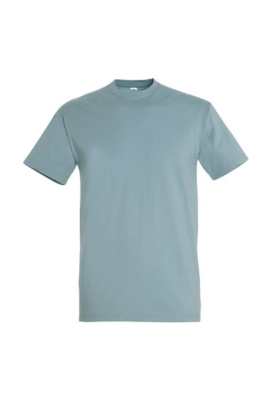 SOLS Mens Imperial Heavyweight Short Sleeve T-Shirt - Ice Blue