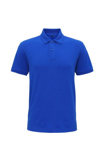 Asquith & Fox Mens Super Smooth Knit Polo Shirt - Bright Royal