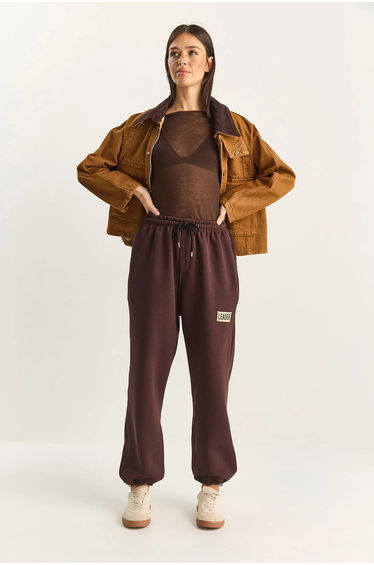 LUCCI Elastic Waist Jogger Sweatpants