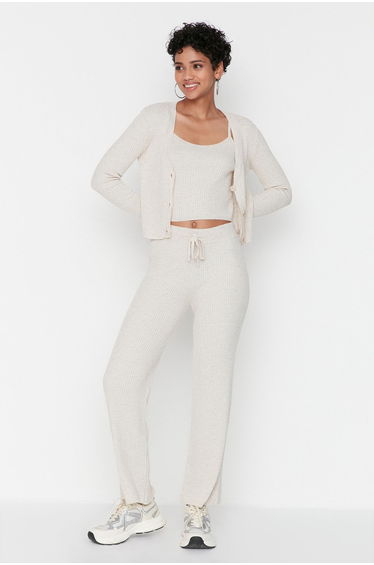 Two-Piece Set - Cream - Regular fit