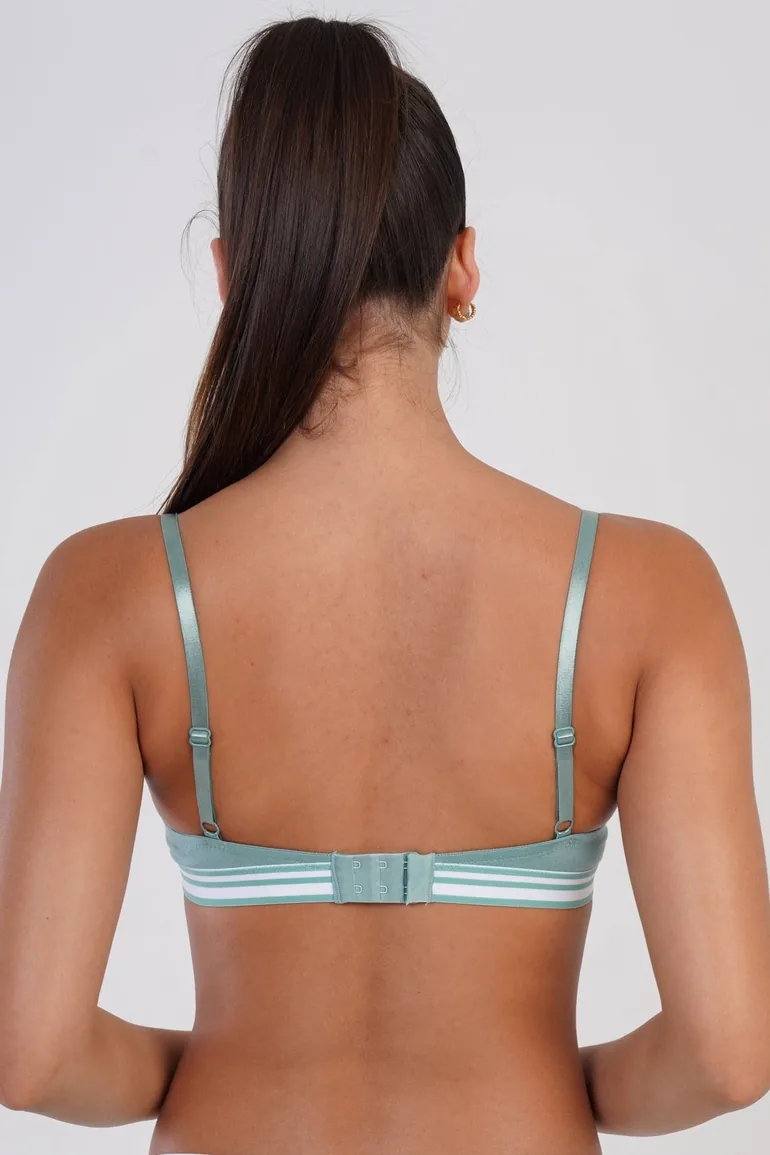 Unsupported Combed Cotton Bra - 3