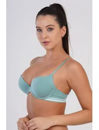 Unsupported Combed Cotton Bra - 1