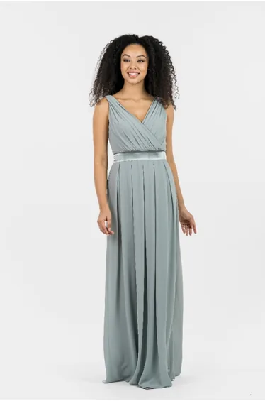 TFNC Kily Sage Green Maxi Dress