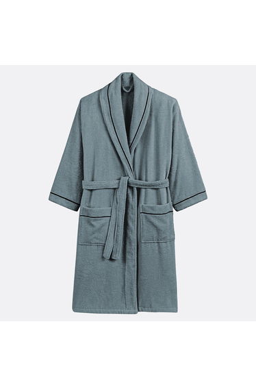 Victor Adult Shawl Bathrobe in Combed Cotton 400g/m2
