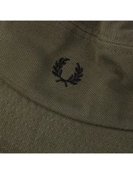 Accessories Fred Perry Pique Bucket Hat in Green - 2