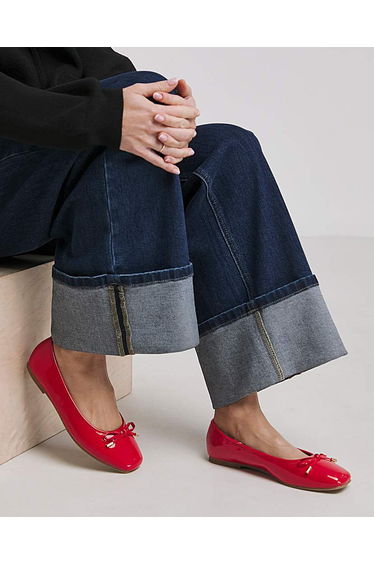 Square Ballerina Shoe Wide