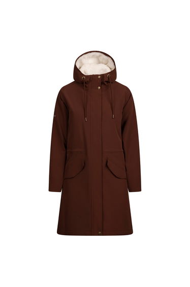 Trespass Womens/Ladies Vailsom Waterproof Jacket - Chestnut