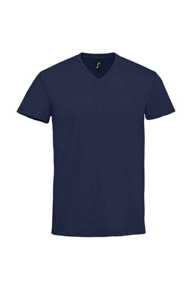 SOLS Mens Imperial V Neck T-Shirt - French Navy