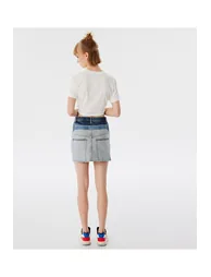 Tie-front slogan t-shirt - 5