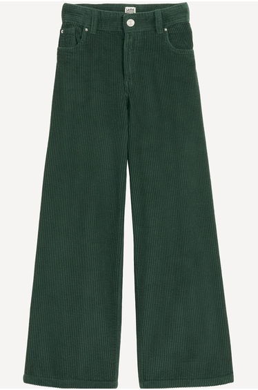 Corduroy Wide Leg Trousers