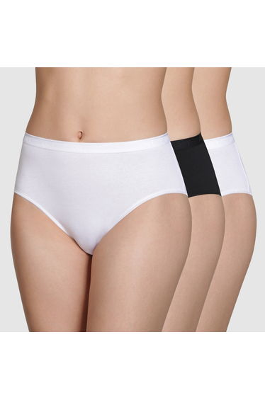 Pack of 3 Maxi Knickers in Organic Cotton