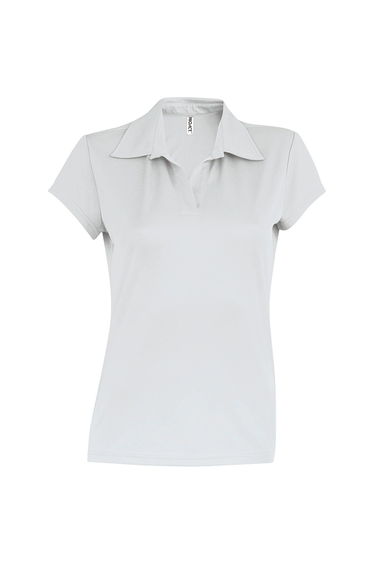 Kariban Proact Womens/Ladies Short Sleeve Performance Polo Shirt - White