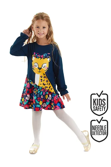 Fancy Leo Girls Dress