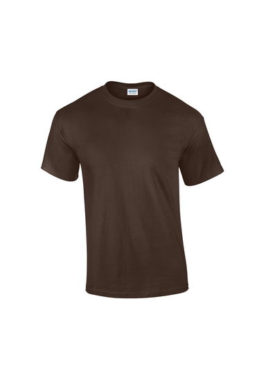 Gildan Mens Ultra Cotton T-Shirt - Dark Chocolate