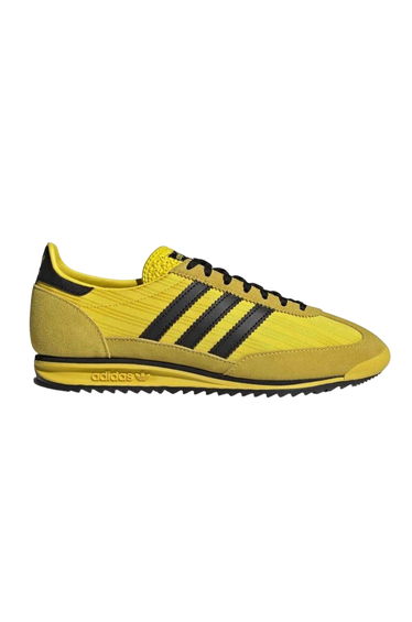 Adidas Womens/Ladies Sl72 Suede Trainers - Yellow/Black
