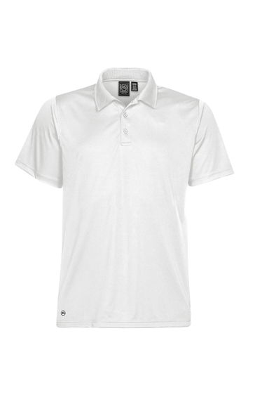 Stormtech Mens Eclipse H2X-Dry Pique Polo - White