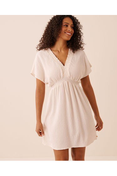 Short Crinkle Dress