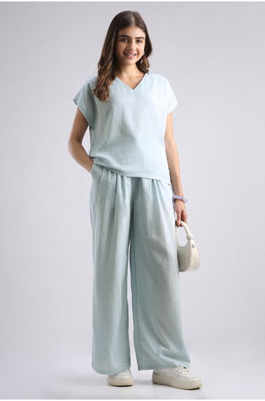 Wide Leg Drawstring Pants