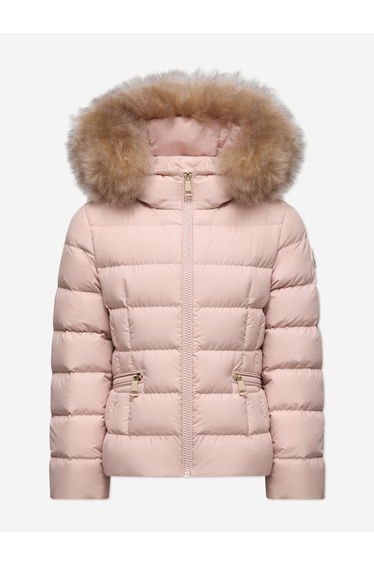 Girls Down Padded Boedette Jacket in Pink