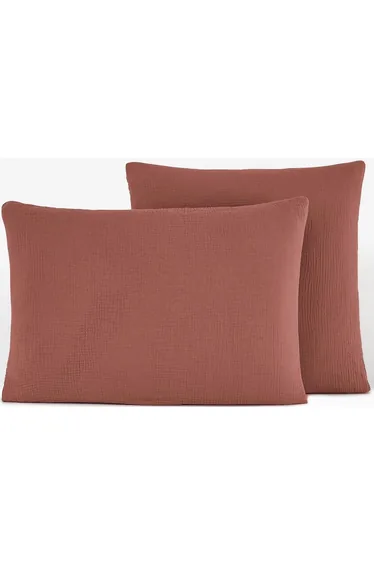 Kumco Cotton Muslin & Washed Cotton Pillowcase