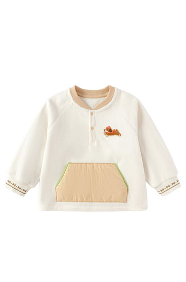 Unisex Fleece Sweatshirt with Front Pocket