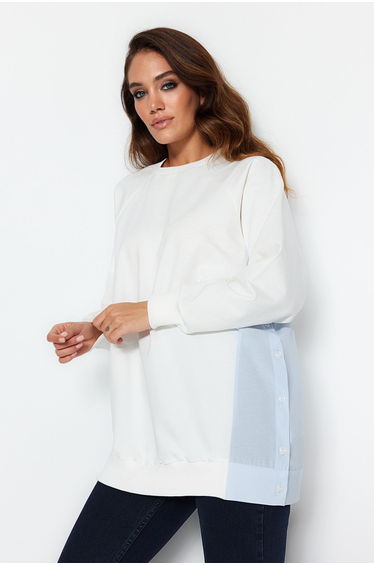 Weave Ecru, Joint Knitted Tunic