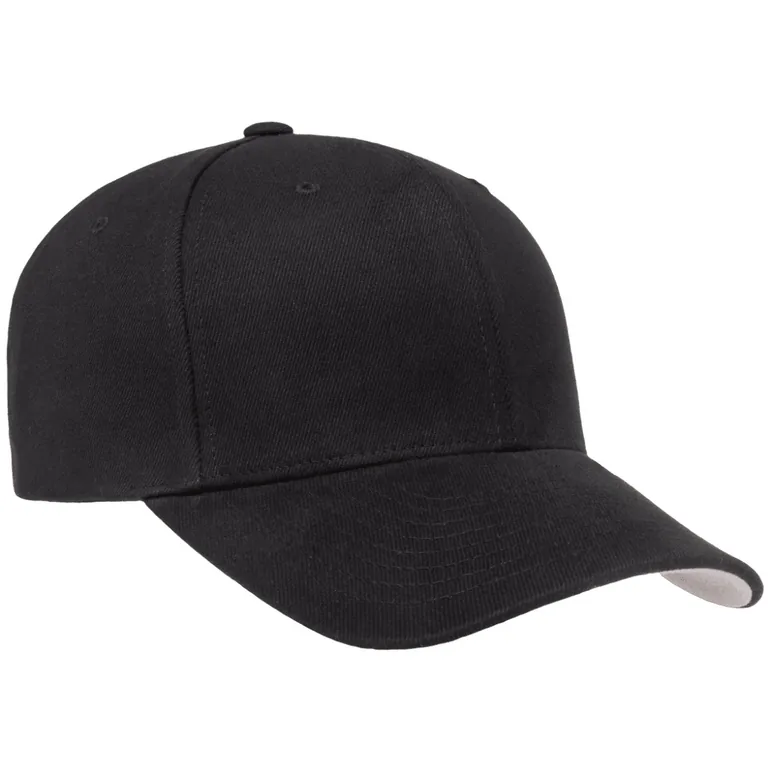 Flexfit By Yupoong Brushed Twill Cap - Black - 3