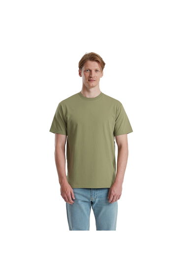 Fruit of the Loom Unisex Adult Pure Cotton T-Shirt - Classic Olive