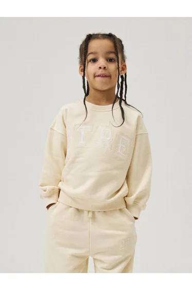 The Couture Club Kids Ctre Sweatshirt in Yellow