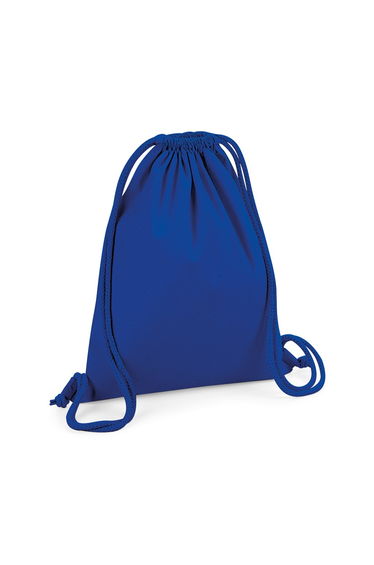 Westford Mill Organic Premium Cotton Gym Sack - Bright Royal