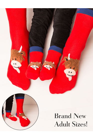 Highland Cow Socks
