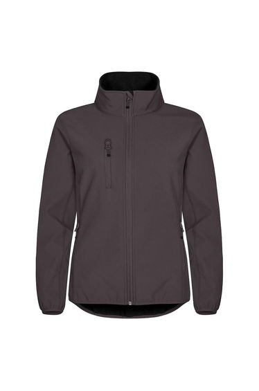 Clique Womens/Ladies Classic Soft Shell Jacket - Dark Grey