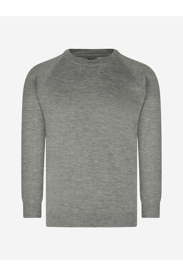 Zeco Kids School Crew Neck Sweatshirt in Grey