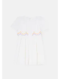 Gabby Floral Embroidered Dress - 6