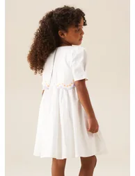 Gabby Floral Embroidered Dress - 4