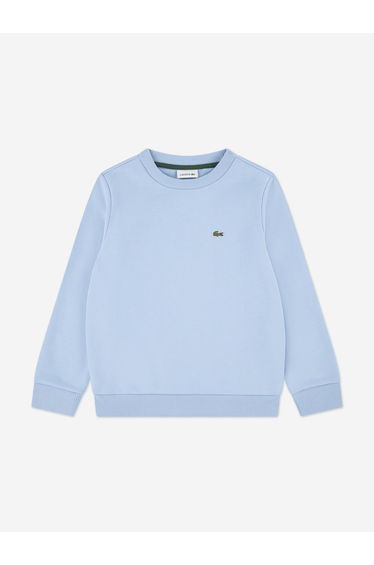 Lacoste Boys Logo Sweathirt in Blue