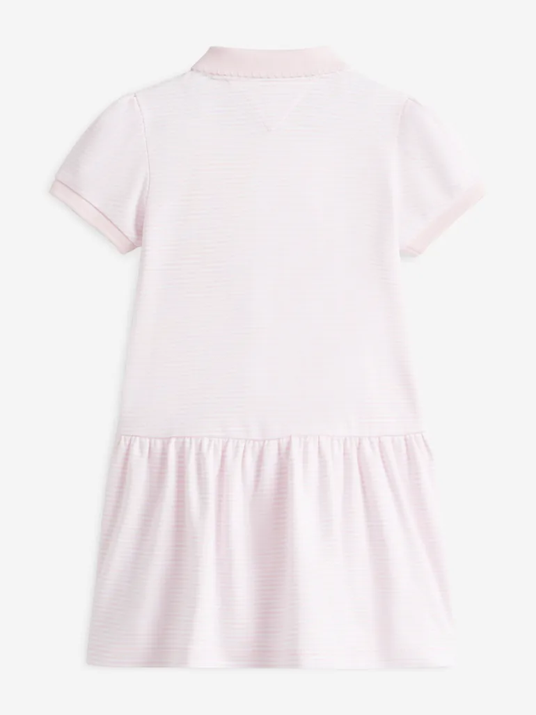 Tommy Hilfiger Girls Polo Dress in Pink - 5