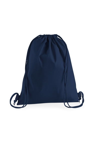 Westford Mill Premium Cotton Drawstring Bag - French Navy