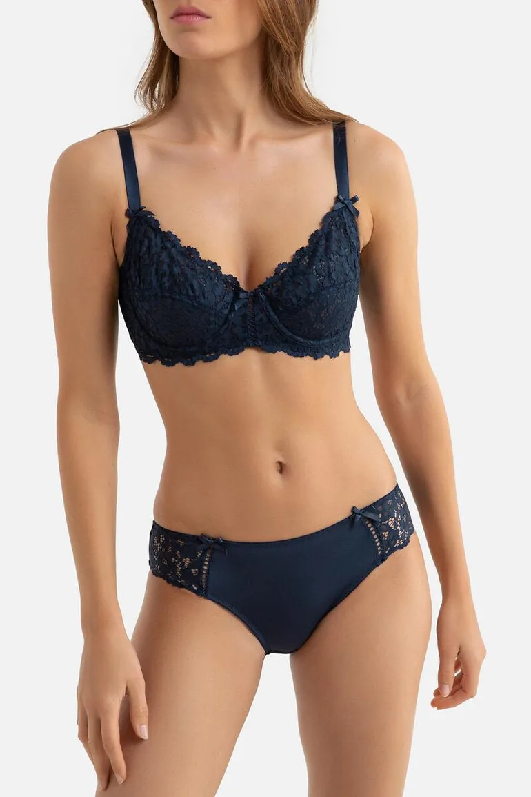 Laced Full Cup Underwired Bra
